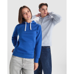 Sudadera personalizada para empresas de 280 g/m2 Roly color azul desteñido vista detalle 2