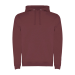 Sudadera de algodón y poliéster 280 g/m2 Roly Direct Urban color caoba segunda vista