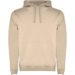 Sudadera personalizada para empresas de 280 g/m2 Roly color marrón claro primera vista de uso