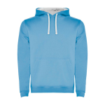 Sudadera de algodón y poliéster 280 g/m2 Roly Direct Urban color azul pastel segunda vista