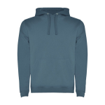Sudadera de algodón y poliéster 280 g/m2 Roly Direct Urban color azul grisáceo segunda vista