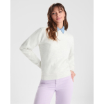 Jersey algodón y poliéster puños canalé 280 g/m2 Roly Direct Clasica color azul desteñido vista detalle 3