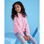 Jersey de algodón y poliéster con puños canalé 280 g/m2 Roly Direct Clasica color rosa claro segunda vista de uso