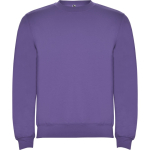 Jersey algodón y poliéster puños canalé 280 g/m2 Roly Direct Clasica color morado primera vista de uso