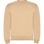 Jersey algodón y poliéster puños canalé 280 g/m2 Roly Direct Clasica color marrón claro primera vista de uso