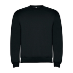 Jersey de algodón y poliéster con puños canalé 280 g/m2 Roly Direct Clasica color gris topo segunda vista