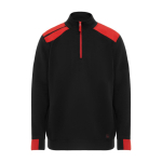 Jersey laboral de algodón y poliéster 280 g/m2 Roly Maverick color rojo segunda vista