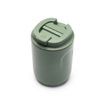 Vaso térmico de acero inoxidable con base antideslizante 250ml color negro vista detalle 3