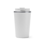 Vaso térmico de acero inoxidable con tapa roscada antifugas 450ml segunda vista