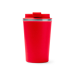 Vaso térmico de acero inoxidable con tapa roscada antifugas 450ml segunda vista