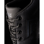 Zapato laboral tipo sport transpirable con detalles reflectantes Roly color negro vista detalle 2