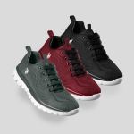 Zapato deportivo ligero cómodo con suela de goma flexible Roly Direct color gris topo vista detalle 1