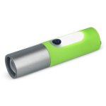 Linterna recargable de luz LED con varios modos y función zoom color verde lima