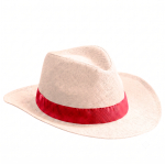 Sombrero de papel con cinta en distintos colores para personalizar sexta vista