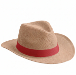 Sombrero de papel con cinta en distintos colores para personalizar sexta vista
