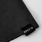 Braga de cuello hecha de poliéster RPET en colores neutros color negro tercera vista