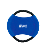 Frisbee ideal para mascotas con cuerda resistente de algodón vista principal