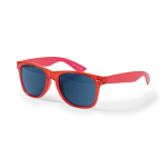 Gafas de sol con diseño en colores translúcidos y lentes espejados color amarillo octava vista