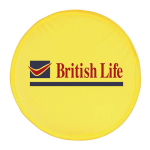 Frisbee de poliéster plegable con pequeña funda a juego