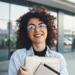 Funda acolchada para ordenador de algodón reciclado GRS 15''