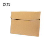Funda para el portátil hecha de corcho con el interior acolchado 14'' color natural primera vista