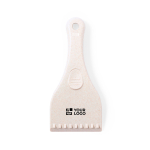 Rascador de hielo hecho de caña de trigo con asa traqueada vista principal