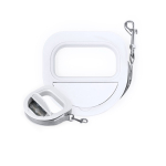 Cinta de paseo para mascotas con compartimiento para bolsas