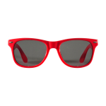 Gafas de sol estilo retro ideales para el aire libre UV400 color rojo segunda vista frontal