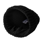 Gorro de punto acanalado elástico y flexible Elevate Life color negro segunda vista
