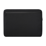 Funda para portátil de poliéster reciclado y forro interior 15,6” color negro segunda vista trasera