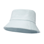 Sombrero de rizo reciclado extrasuave y colores soft 230 g/m2 color azul pastel