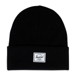Gorro acrílico con tacto suave y bajo doblado Herschel Elmer™ color negro