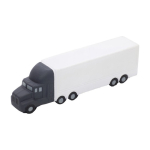 Antiestrés de espuma PU en forma de camión personalizable color blanco tercera vista