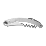 Set de vino en estuche cuadrado con accesorios de acero inoxidable color negro segunda vista