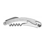 Set de vino en estuche circular con 4 accesorios de acero inoxidable color negro segunda vista