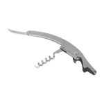 Set de vino en estuche circular con 4 accesorios de acero inoxidable color negro