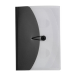 Carpeta de polipropileno con 4 divisiones internas tamaño A4 color negro primera vista