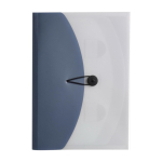 Carpeta de polipropileno con 4 divisiones internas tamaño A4 color azul claro primera vista