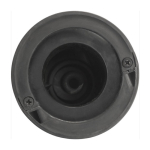 Abrebotellas eléctrico con acabado mate con cortacápsulas color negro tercera vista