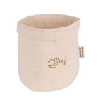 Panera promocional de algodón de color natural 280 g/m2 Bread color natural cuarta vista