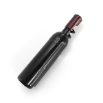 Sacacorchos magnético en forma de botella de vino con abridor color negro primera vista