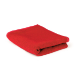 Toalla de microfibra absorbente pequeña de mano 45x30cm 345g/m2 color rojo primera vista