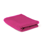 Toalla de microfibra absorbente pequeña de mano 45x30cm 345g/m2 color fucsia primera vista