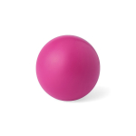 Pelota antiestrés de PU brillante en varios colores para personalizar color fucsia primera vista