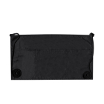 Delantal de poliéster para la cintura con varios bolsillos color negro tercera vista