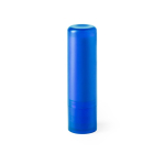 Bálsamo labial con SPF15 en estuche de colores translucidos color azul primera vista