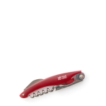 Sacacorchos de acero inoxidable con abridor y cortacápsulas vista principal