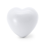 Antiestrés en forma de corazón de varios colores para personalizar color blanco primera vista