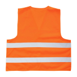 Chaleco de alta visibilidad para uso profesional XL RFX™ color naranja fluorescente segunda vista trasera