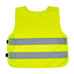 Chaleco alta visibilidad infantil 3 a 6 años con cierre velcro RFX™ color amarillo fluorescente